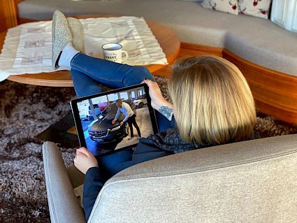 Live & Online Fahrzeugpräsentation